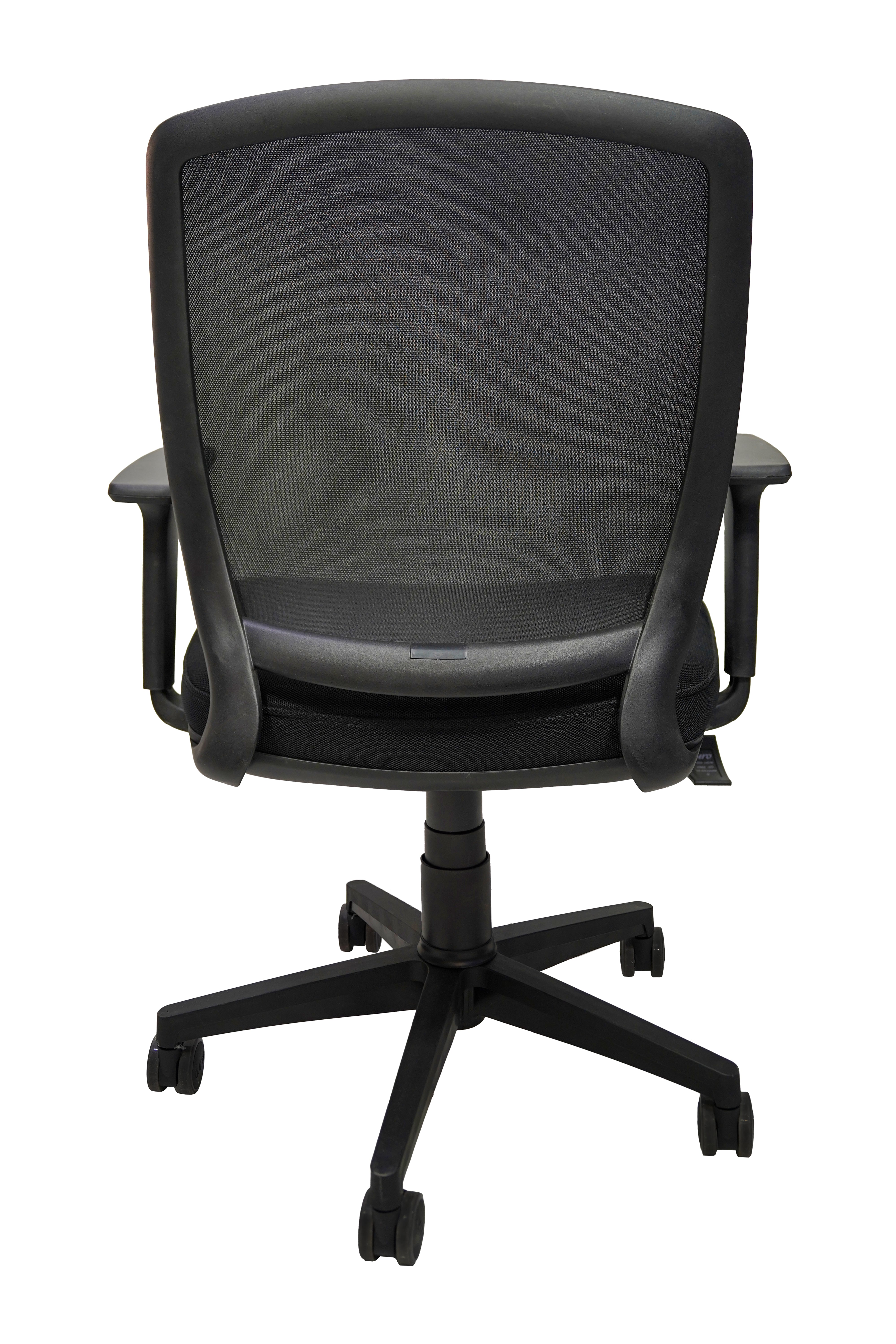Echo Black Chair Modern Black Ergonomic Office Chair
