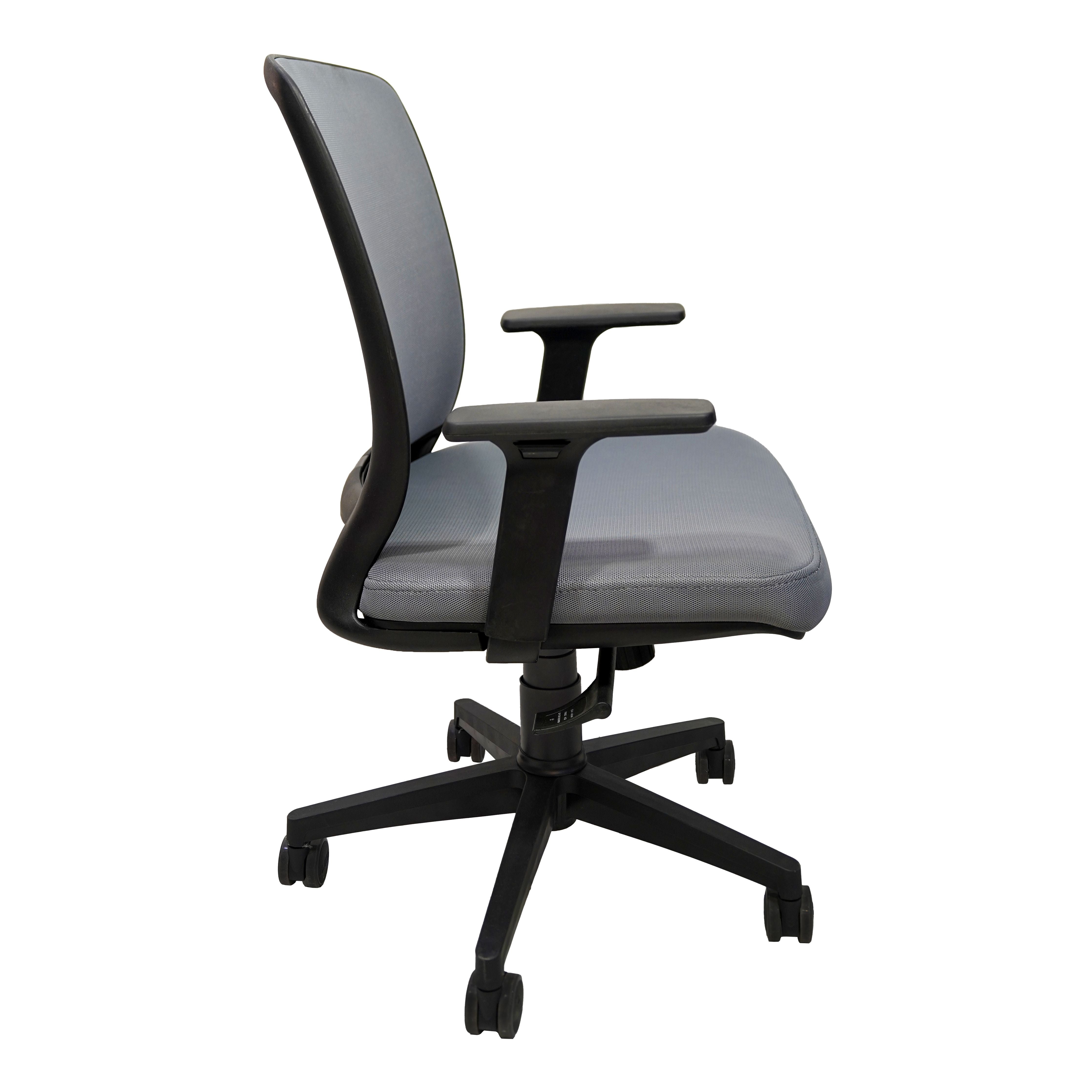 Echo Black Chair Modern Black Ergonomic Office Chair