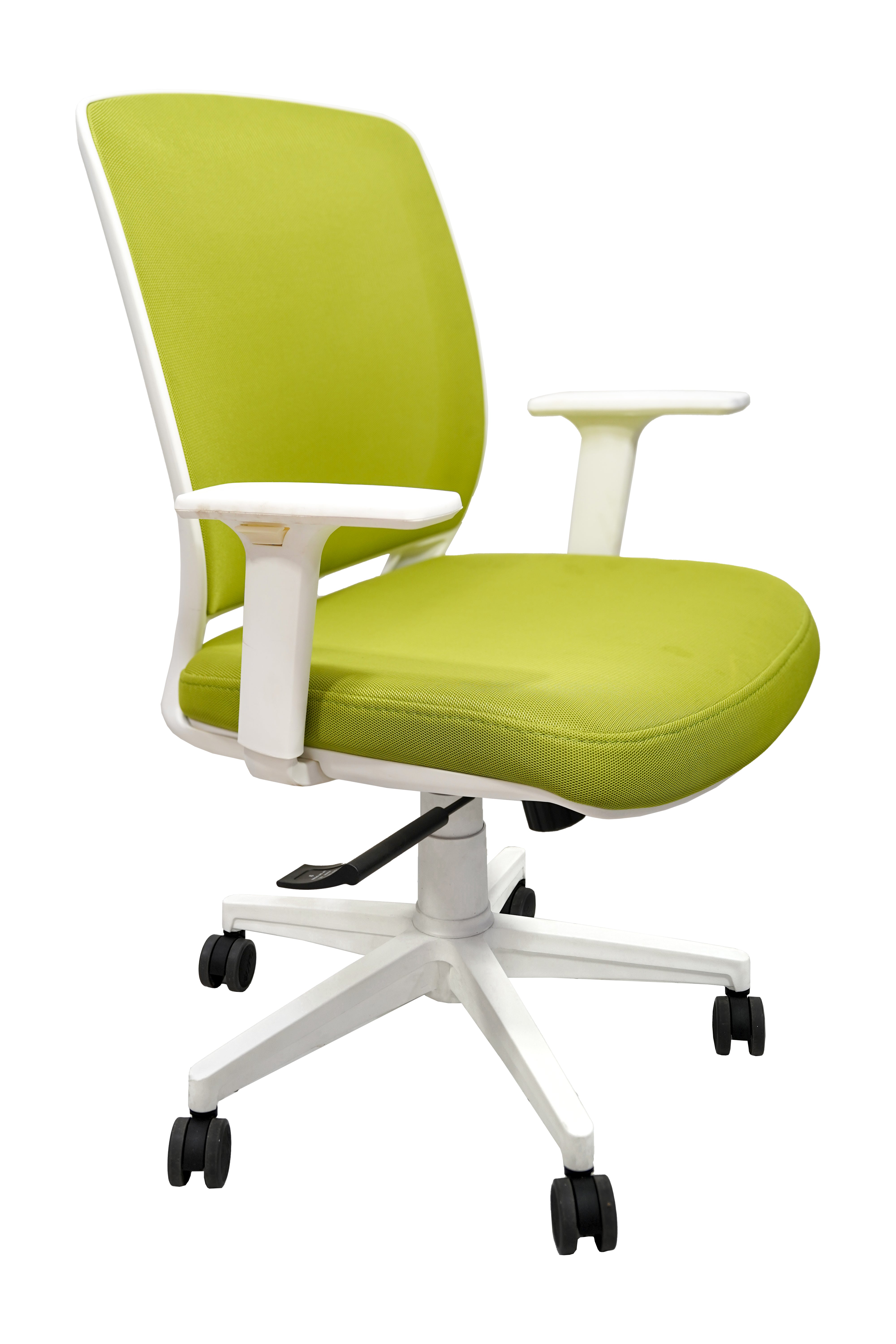 Echo White Chair Modern White Ergonomic Office Chair