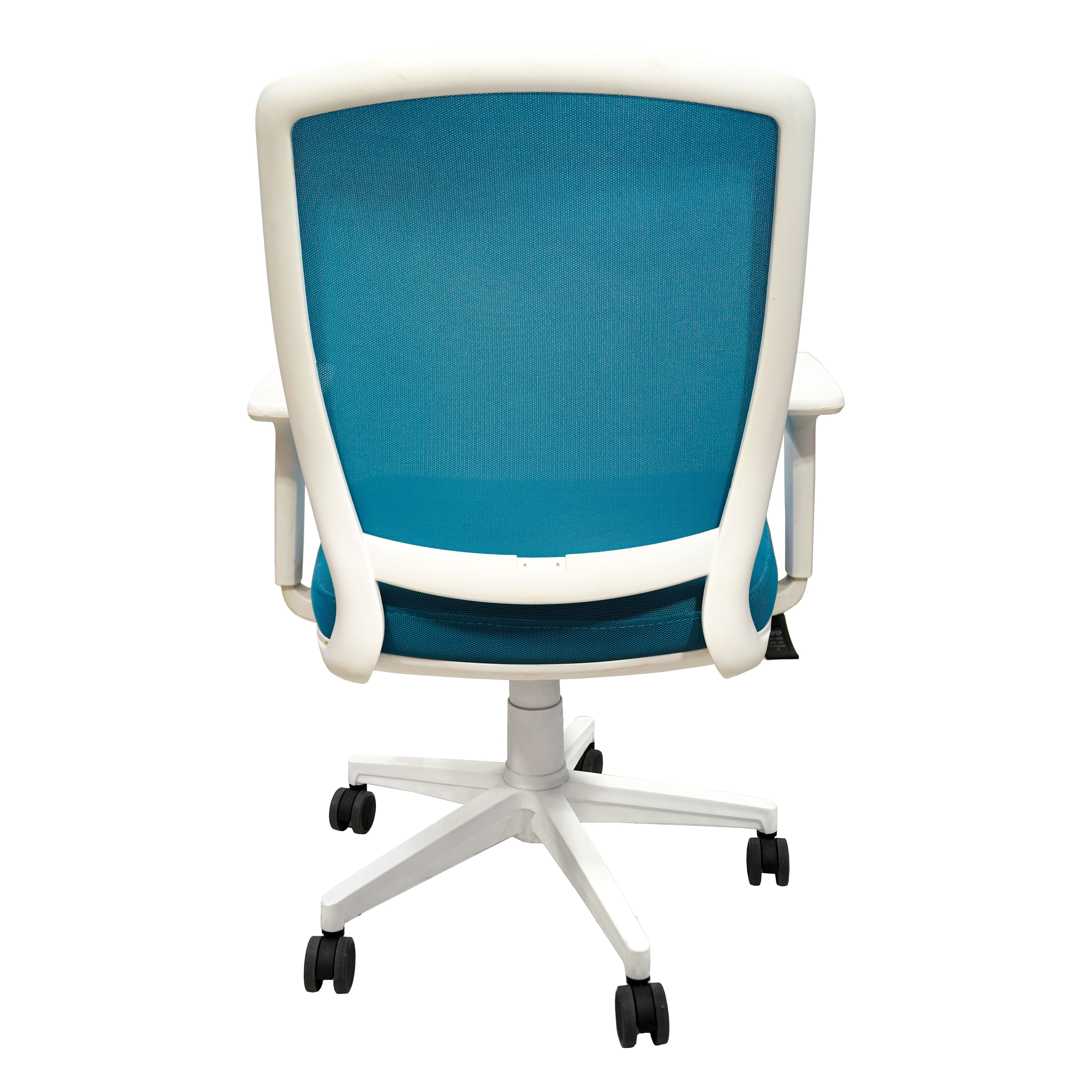 Echo White Chair Modern White Ergonomic Office Chair