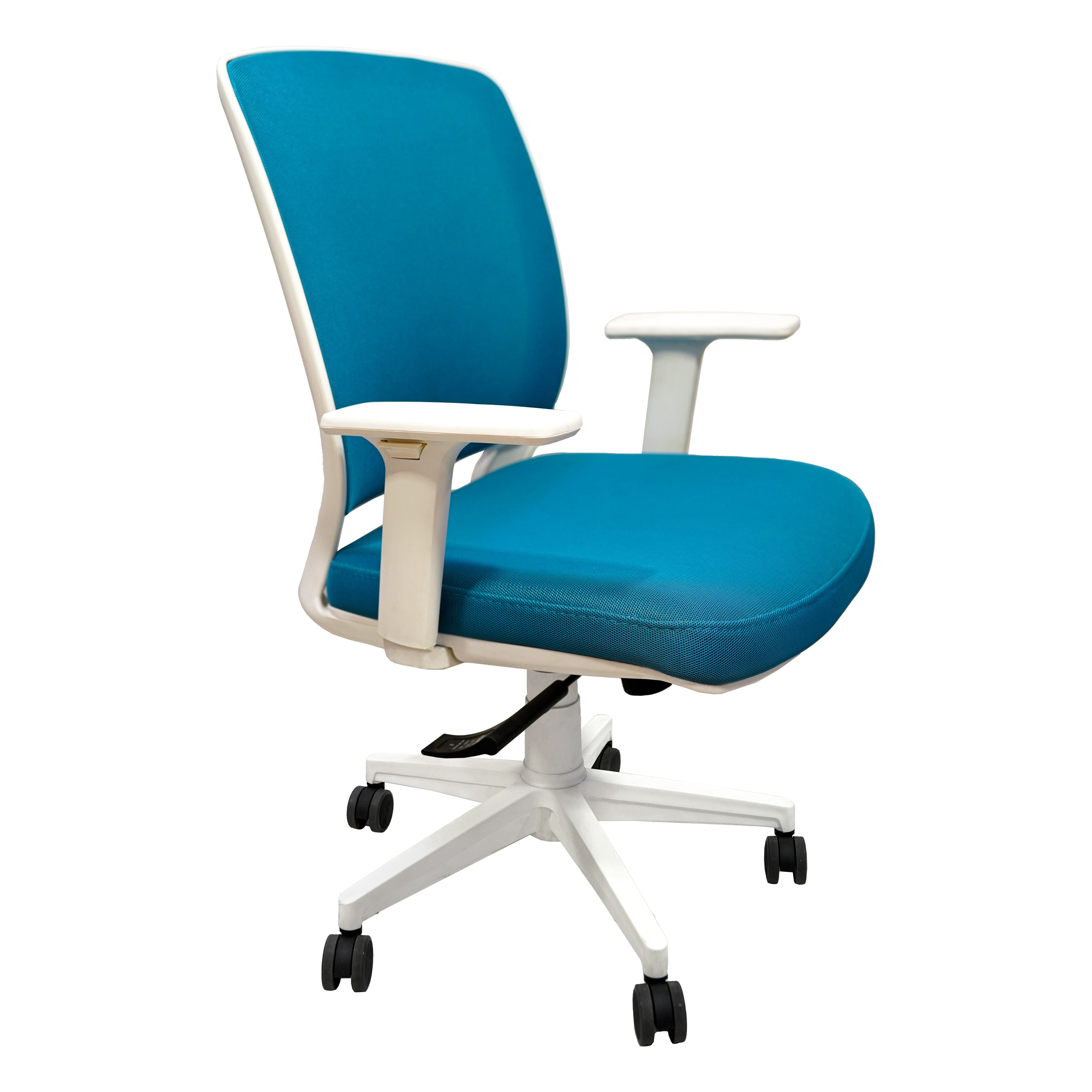 Echo White Chair Modern White Ergonomic Office Chair