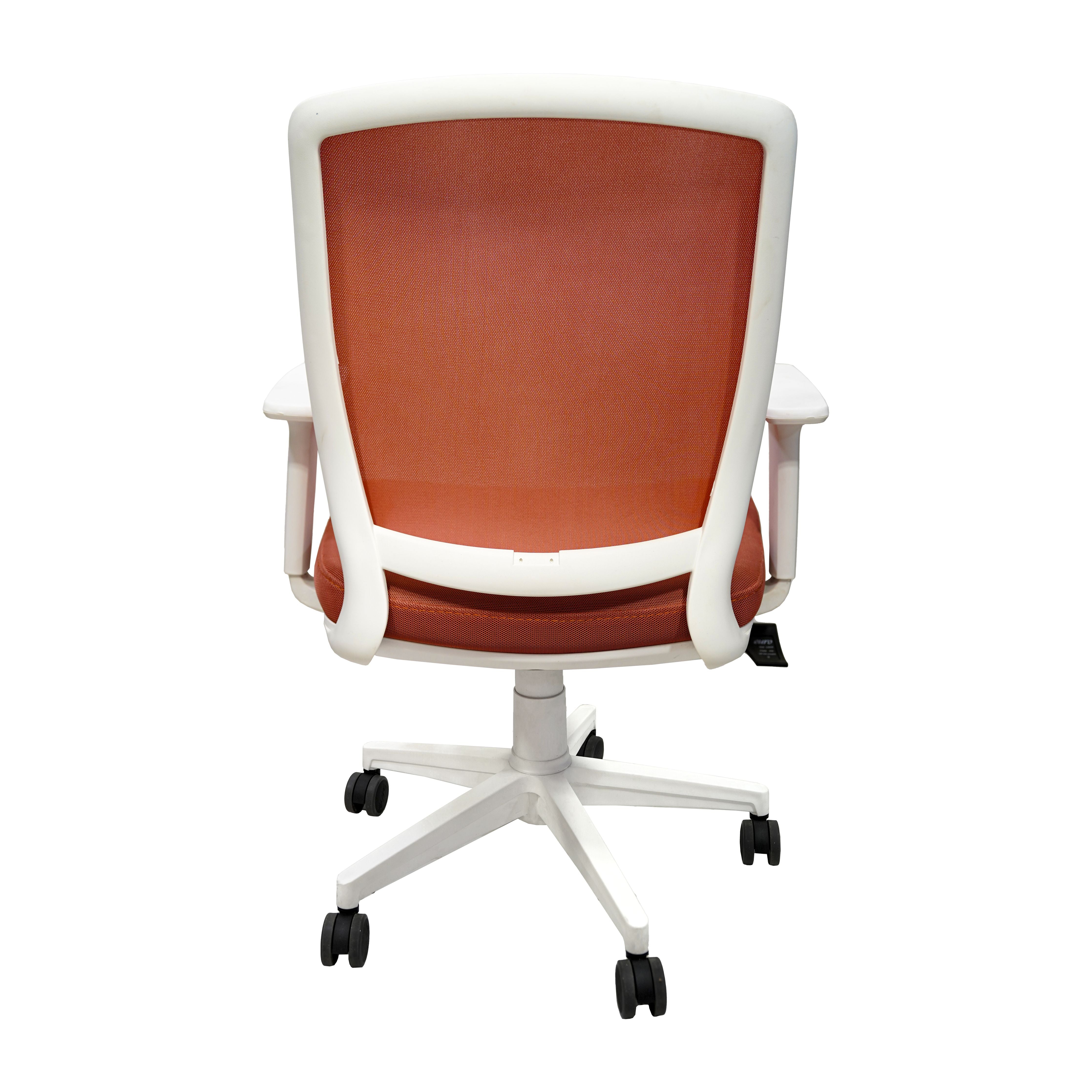 Echo White Chair Modern White Ergonomic Office Chair
