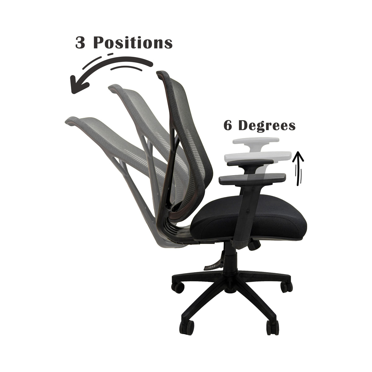 Vinnous ergonomic office chair - image 5