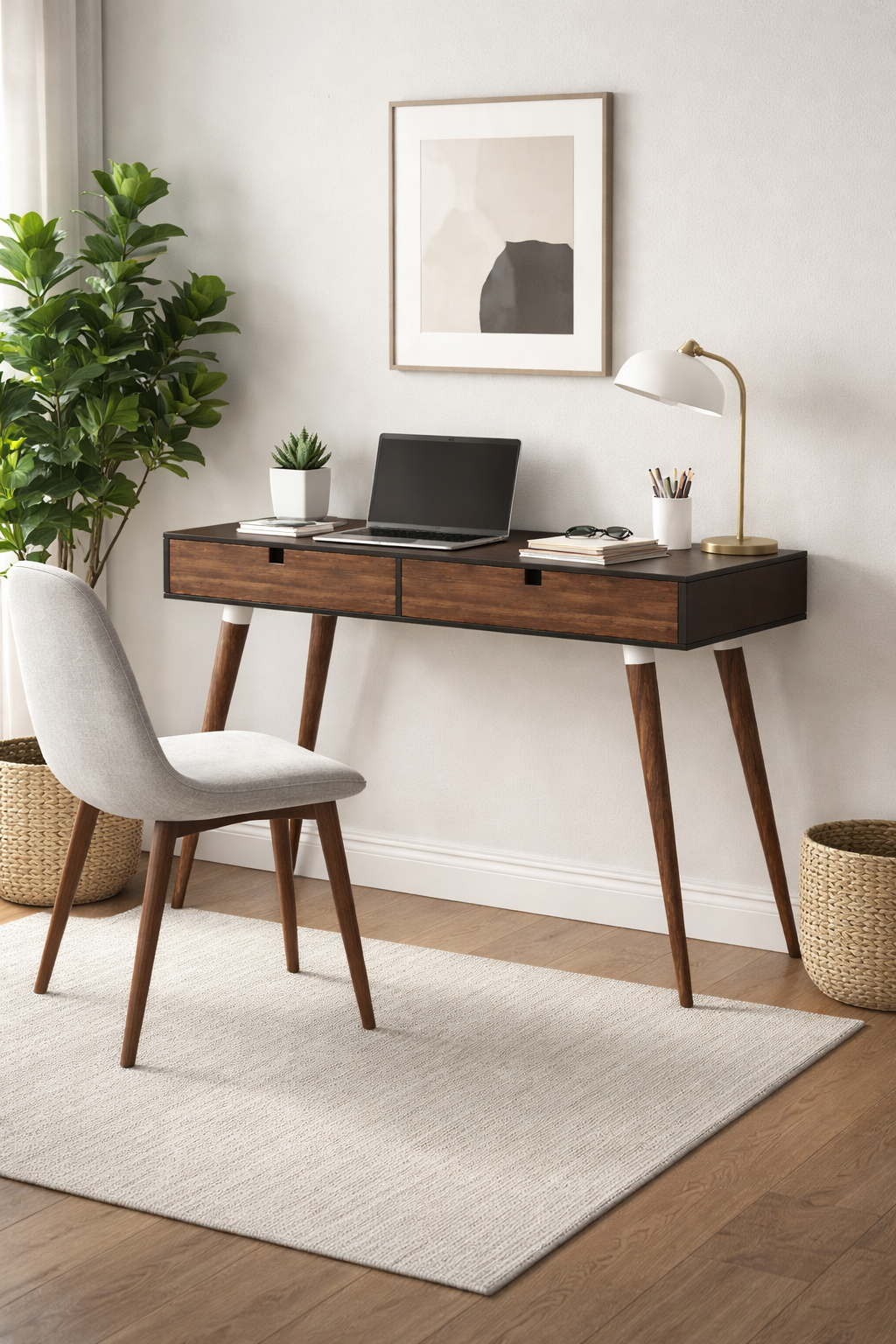 Lumi Desk Modern Workspace Desk for Home & Office Use