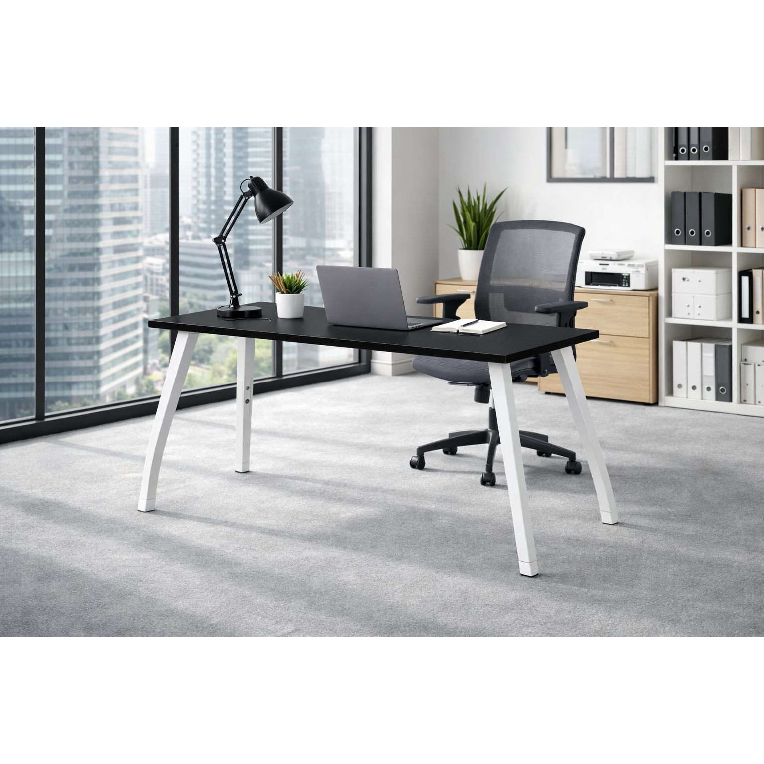 Scala Desk Modern Workspace Desk for Contemporary Offices