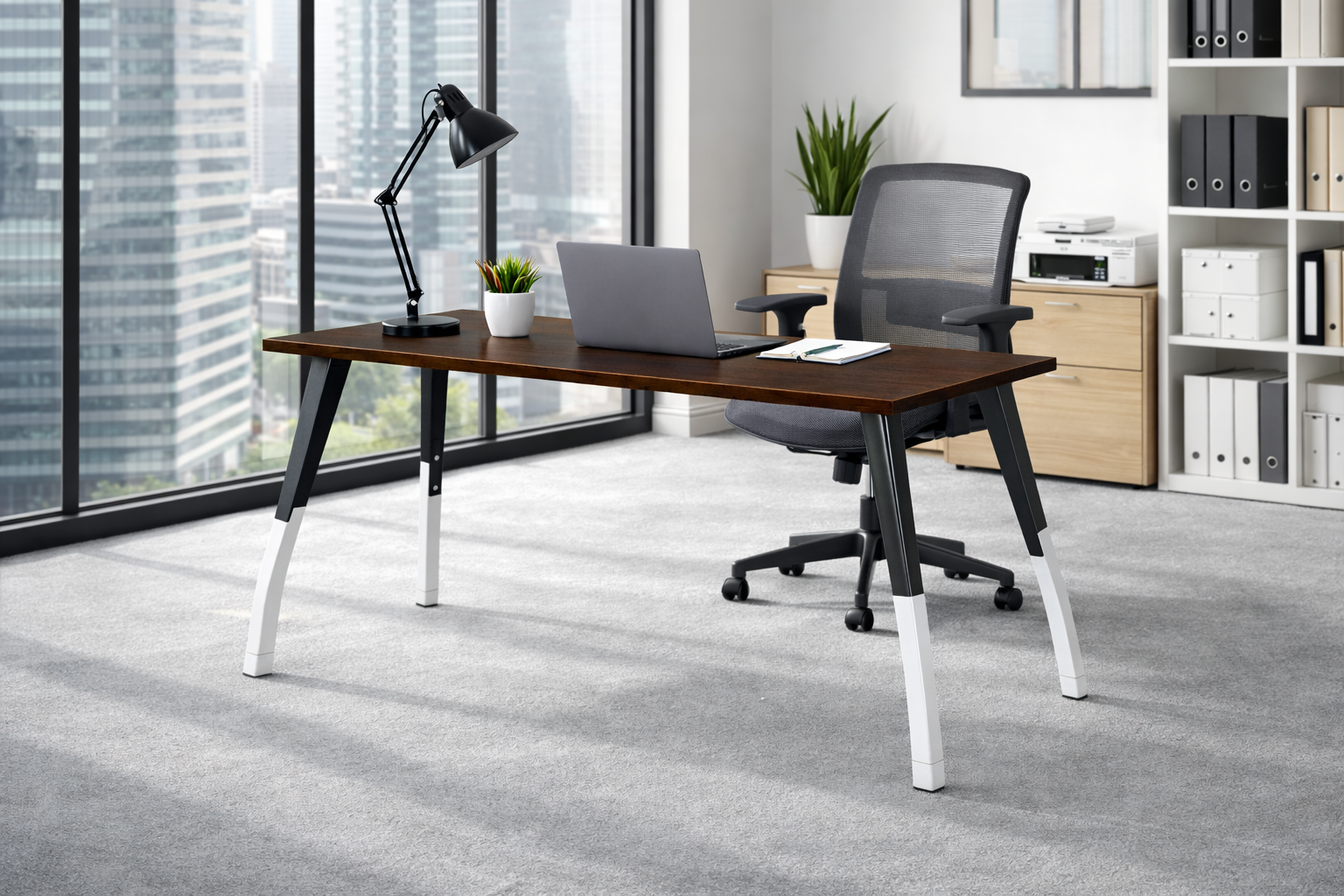 Scala Desk Modern Workspace Desk for Contemporary Offices