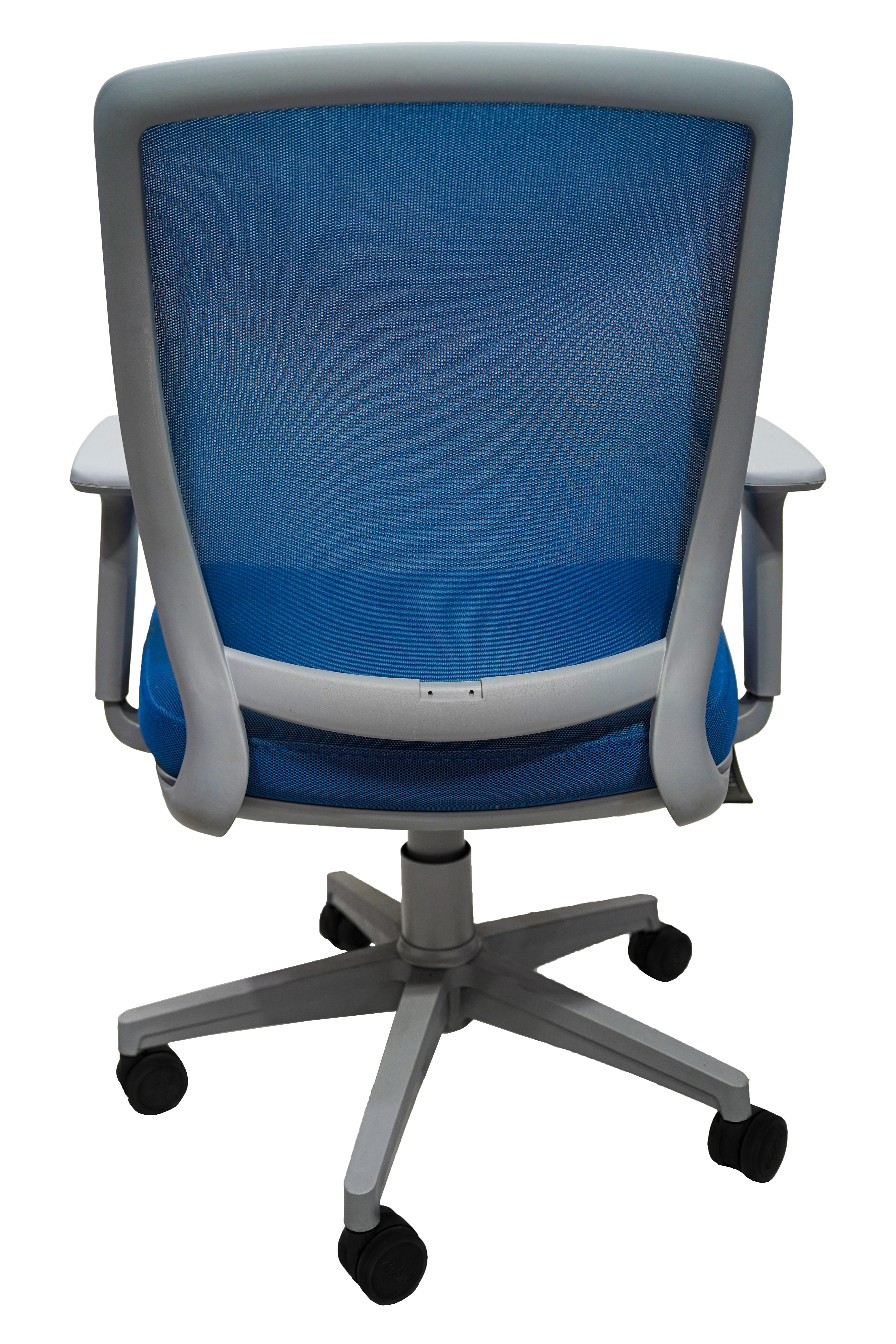 Echo Gray Chair  Modern Gray Ergonomic Office Chair