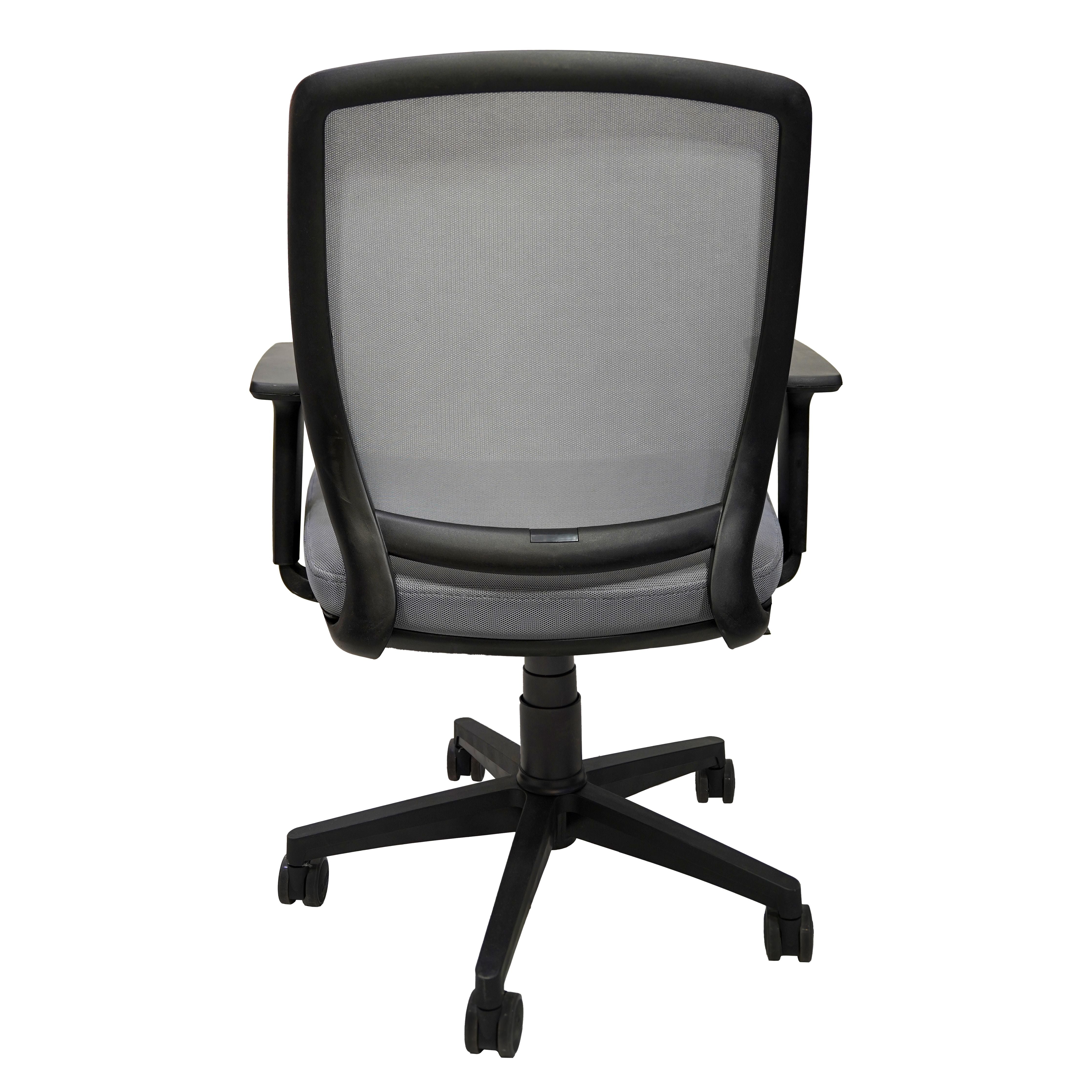 Echo Black Chair  Modern Black Ergonomic Office Chair