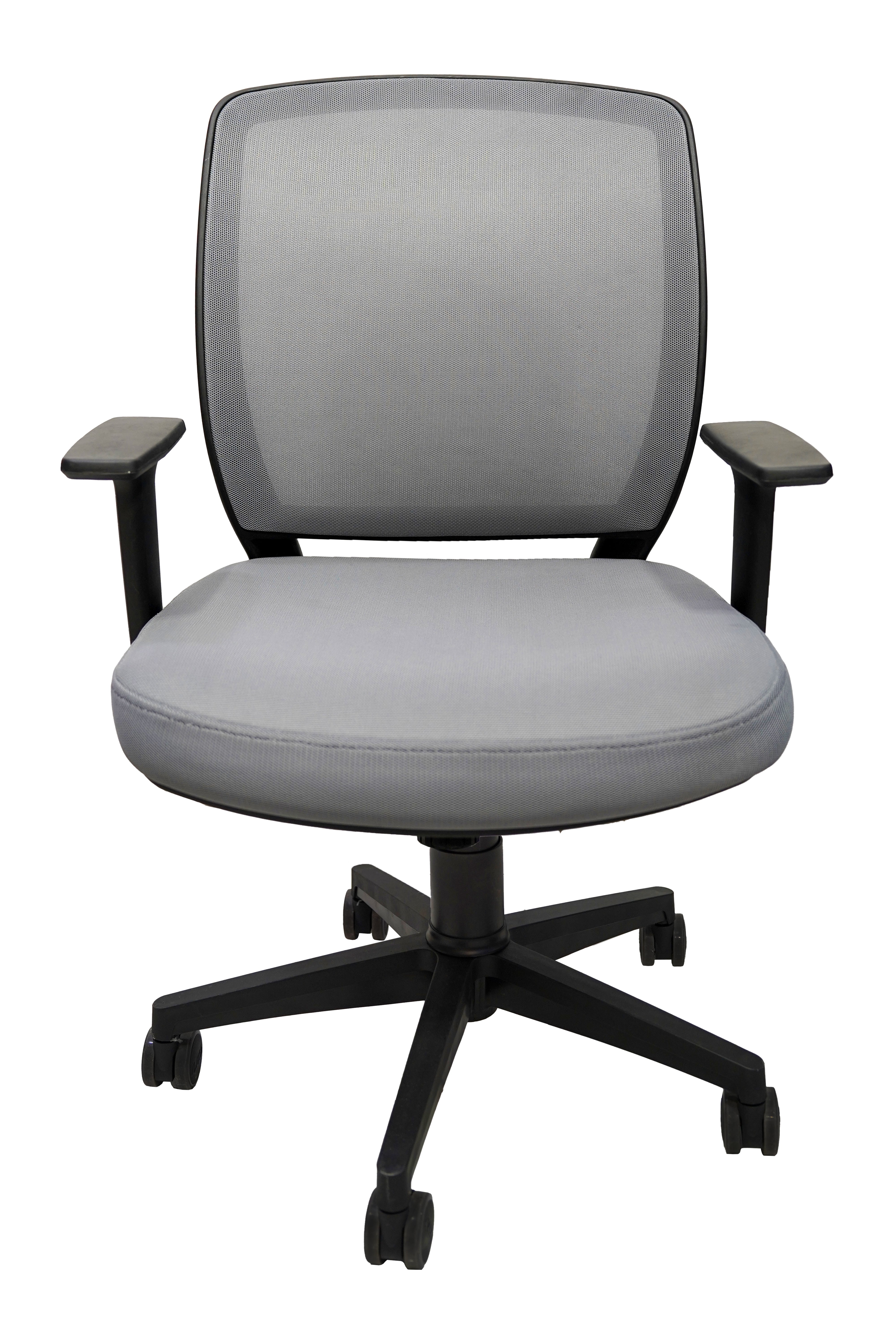 Echo Black Chair  Modern Black Ergonomic Office Chair
