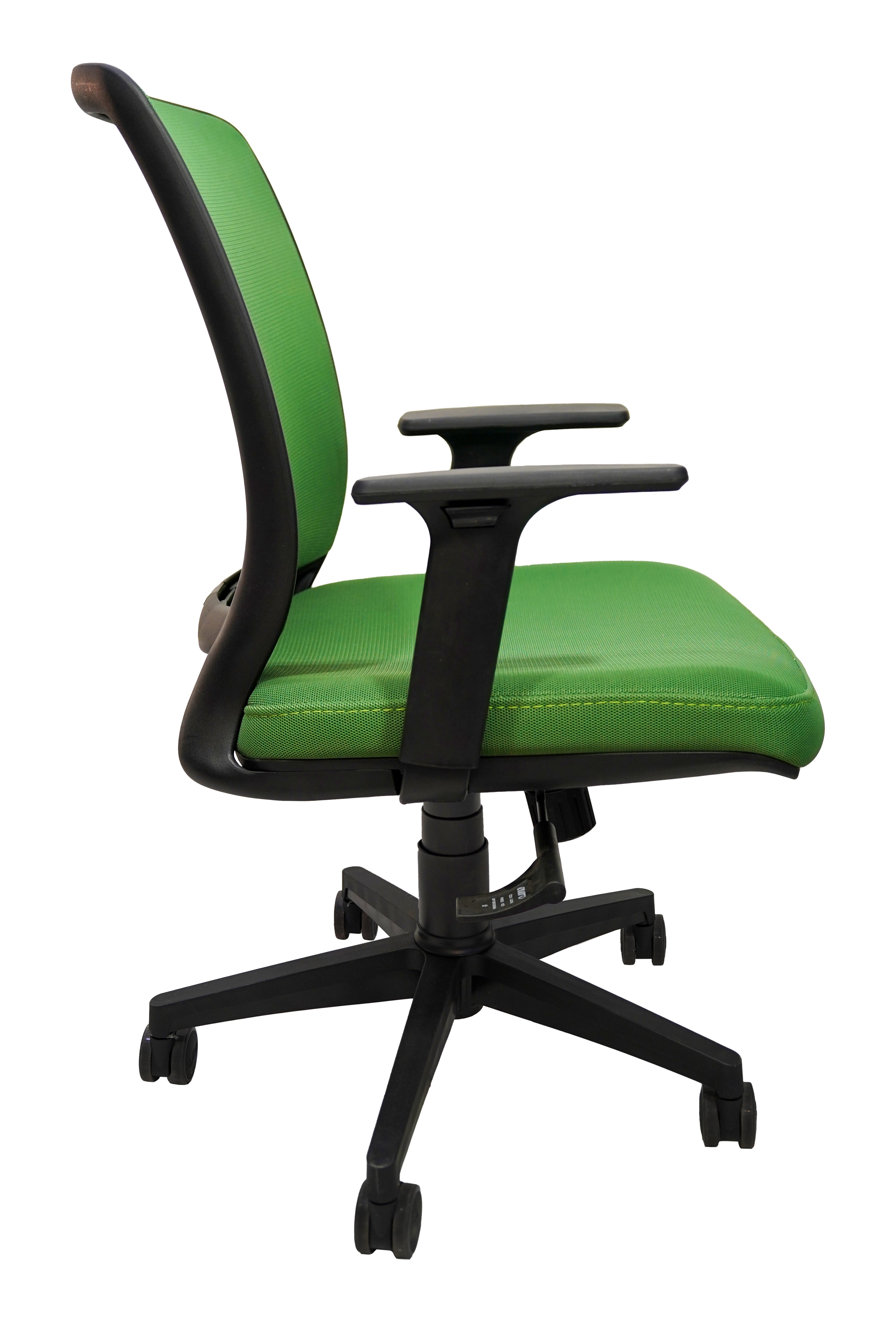 Echo Black Chair  Modern Black Ergonomic Office Chair