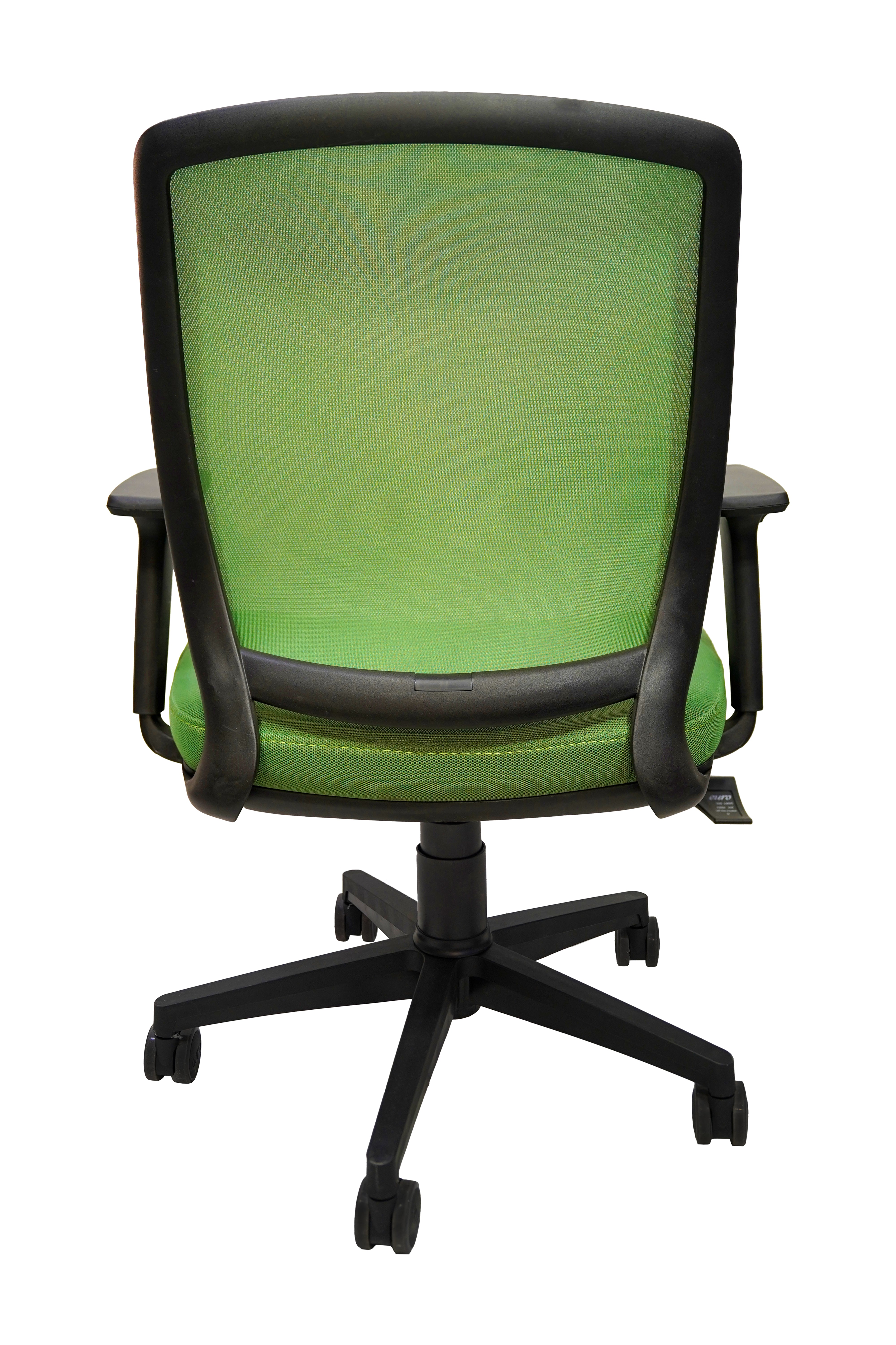 Echo Black Chair  Modern Black Ergonomic Office Chair