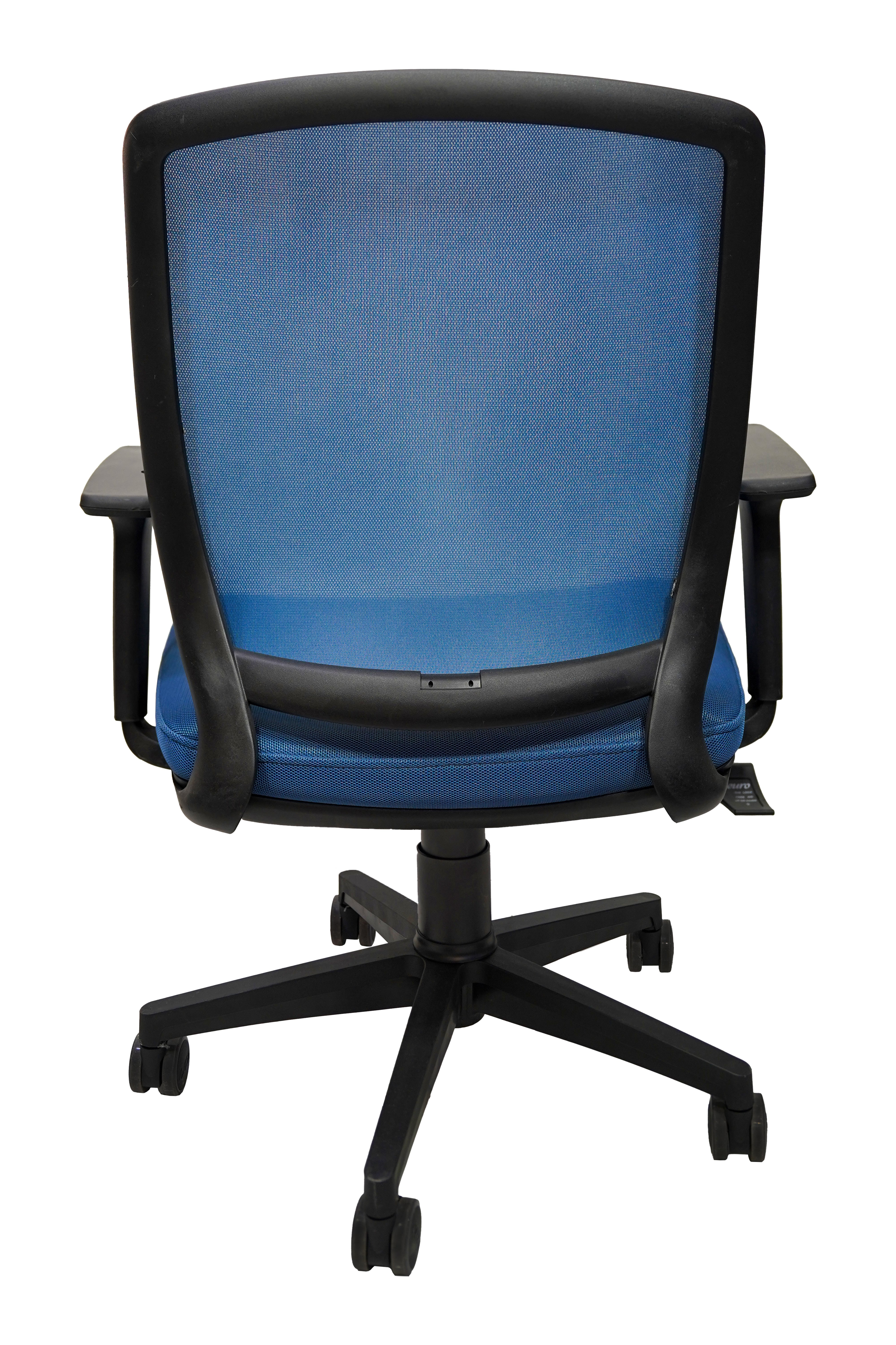 Echo Black Chair  Modern Black Ergonomic Office Chair
