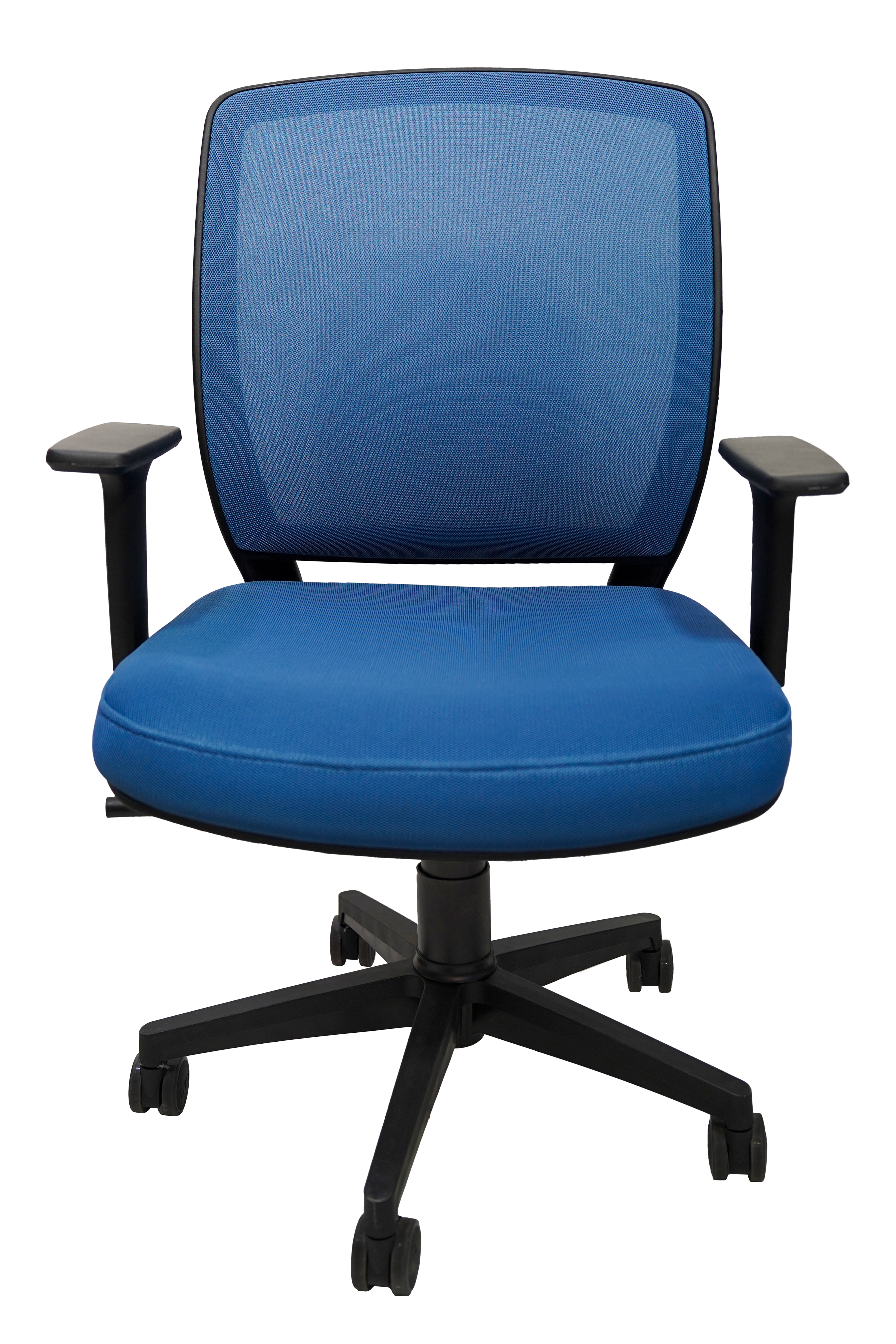 Echo Black Chair  Modern Black Ergonomic Office Chair