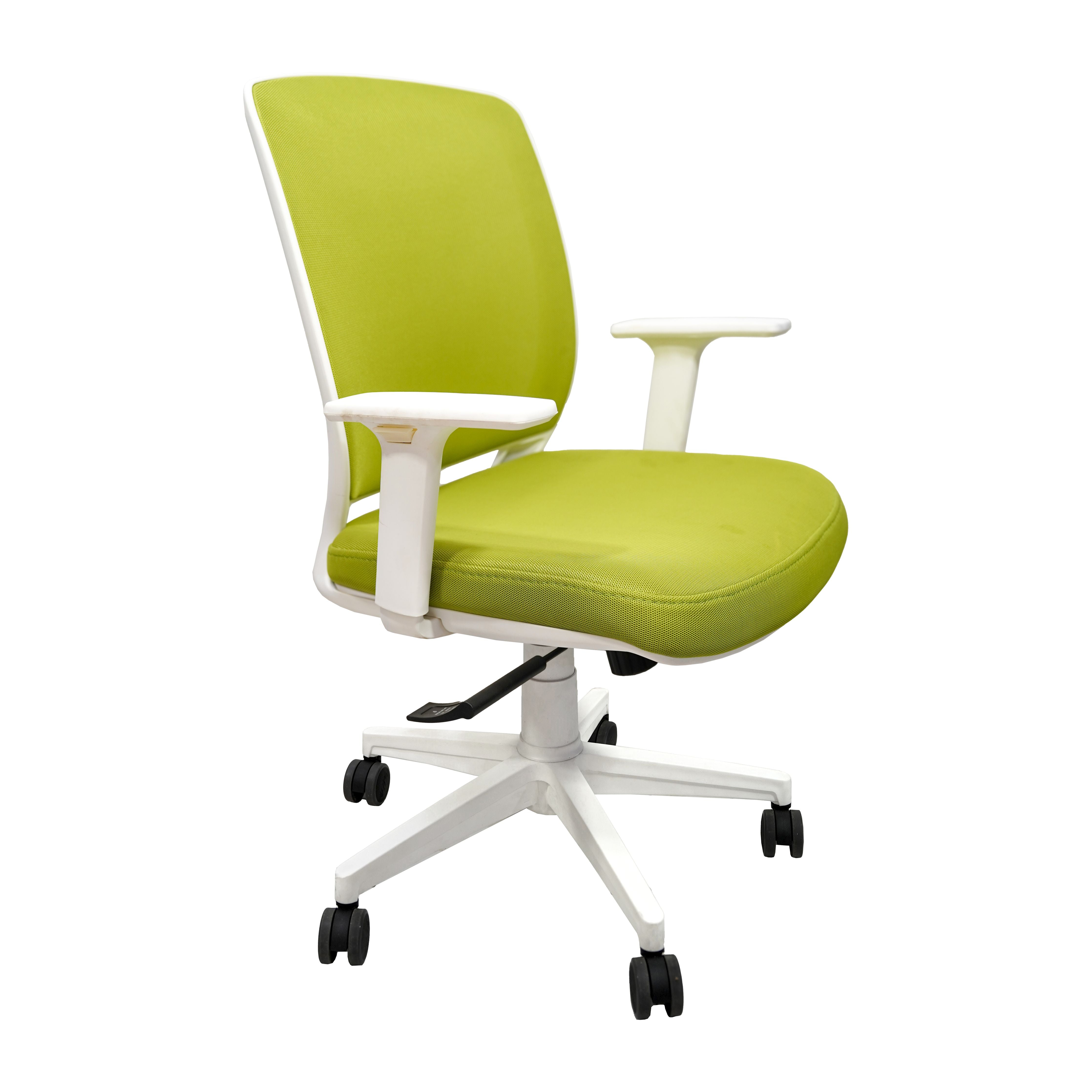 Echo White Chair  Modern White Ergonomic Office Chair