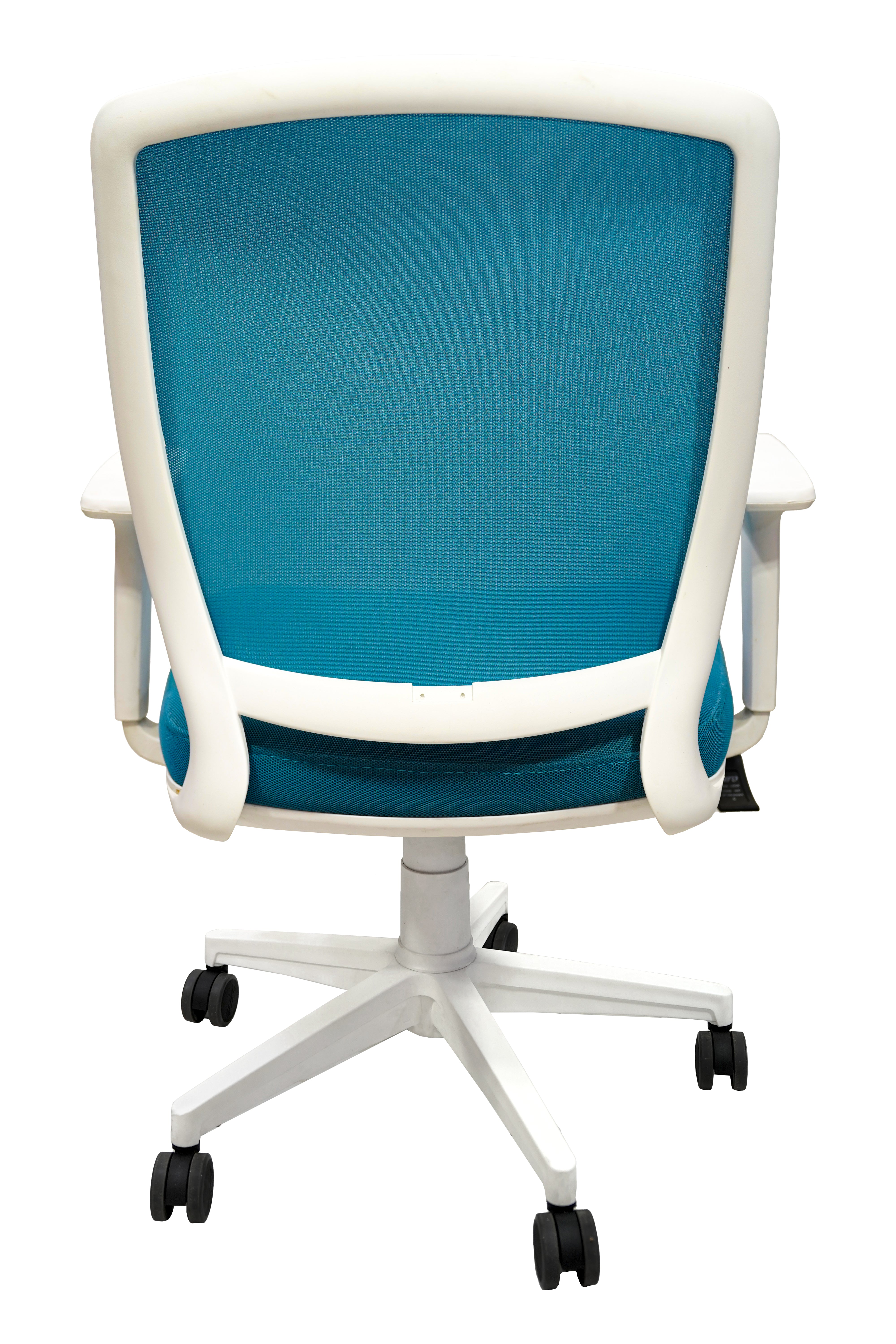 Echo White Chair  Modern White Ergonomic Office Chair