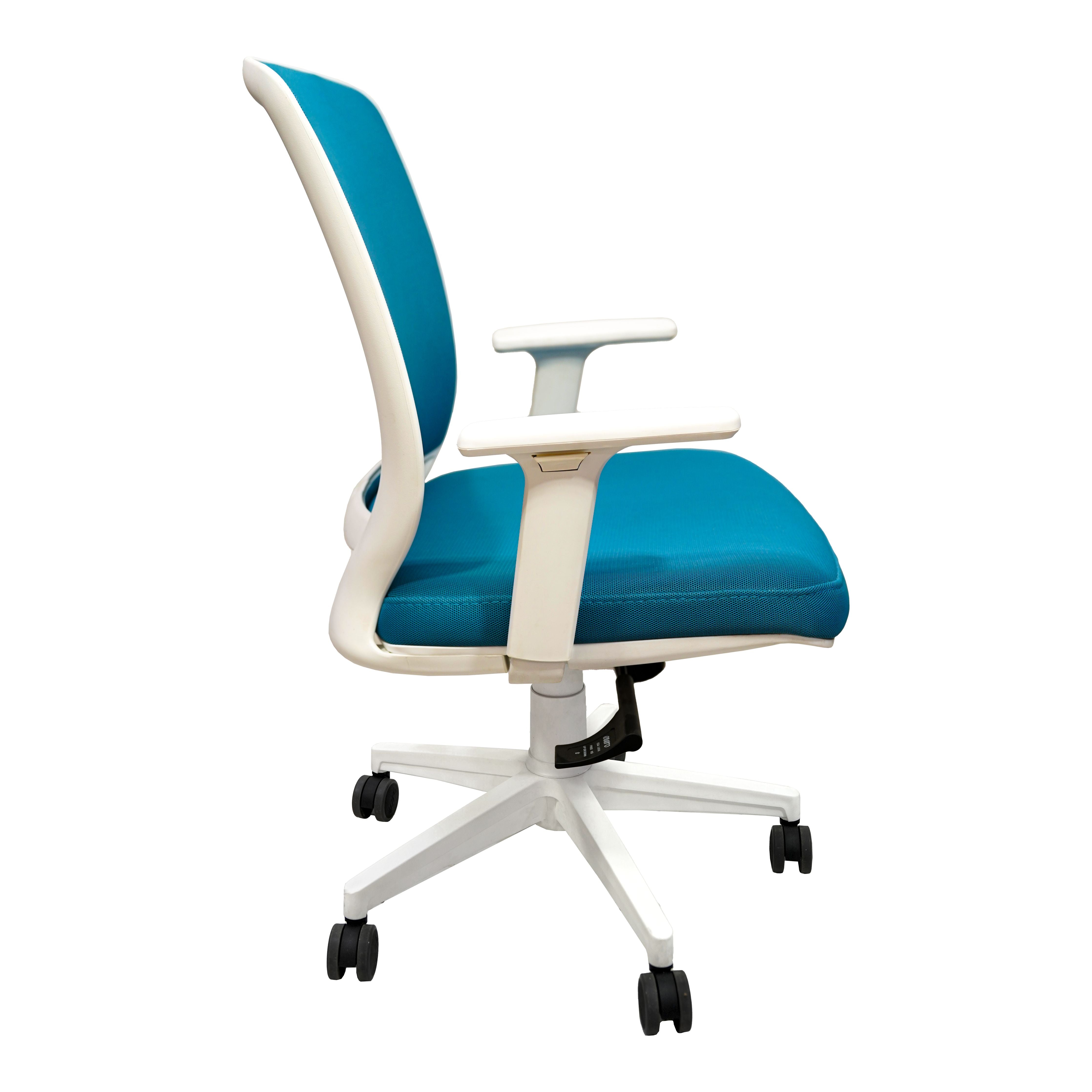 Echo White Chair  Modern White Ergonomic Office Chair