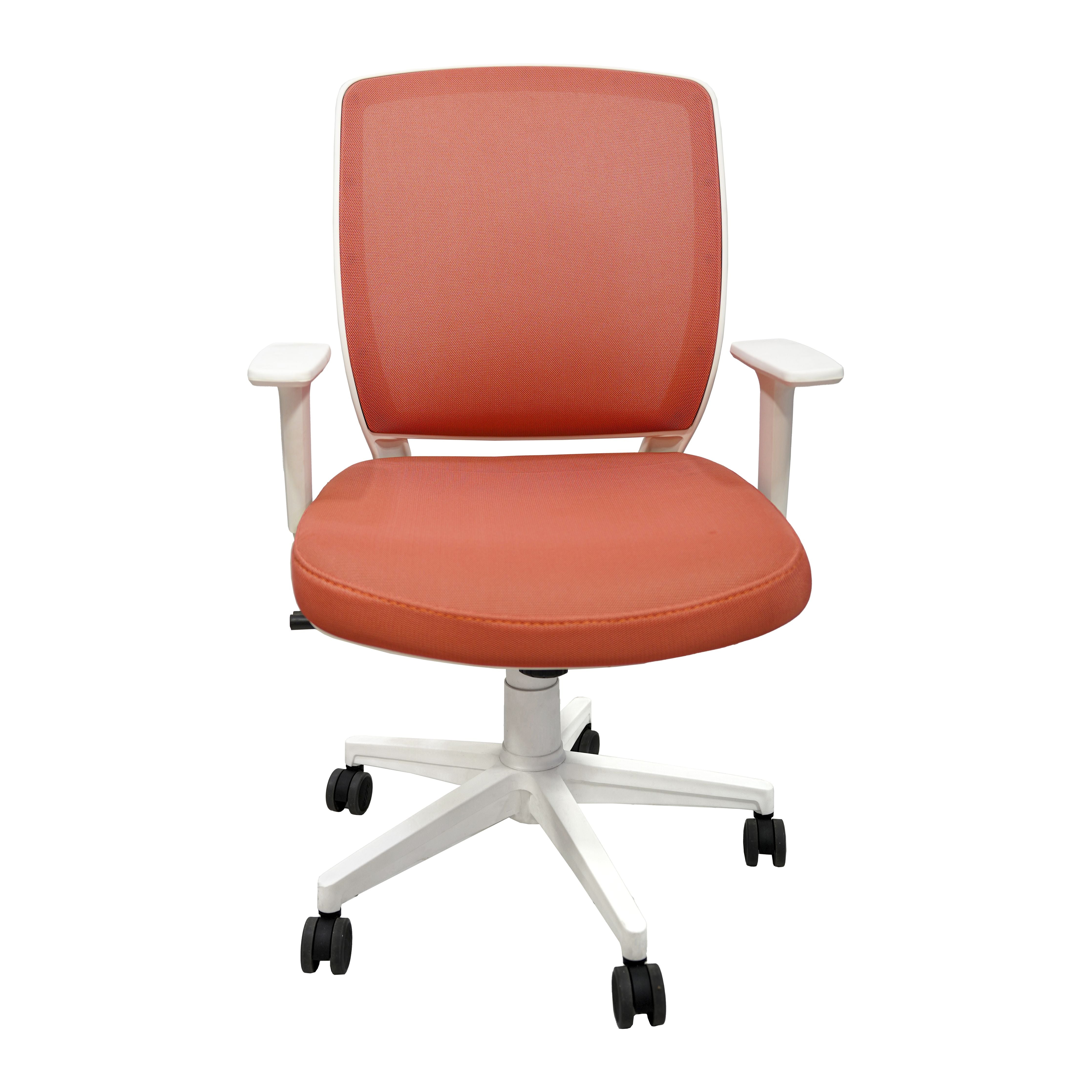 Echo White Chair  Modern White Ergonomic Office Chair