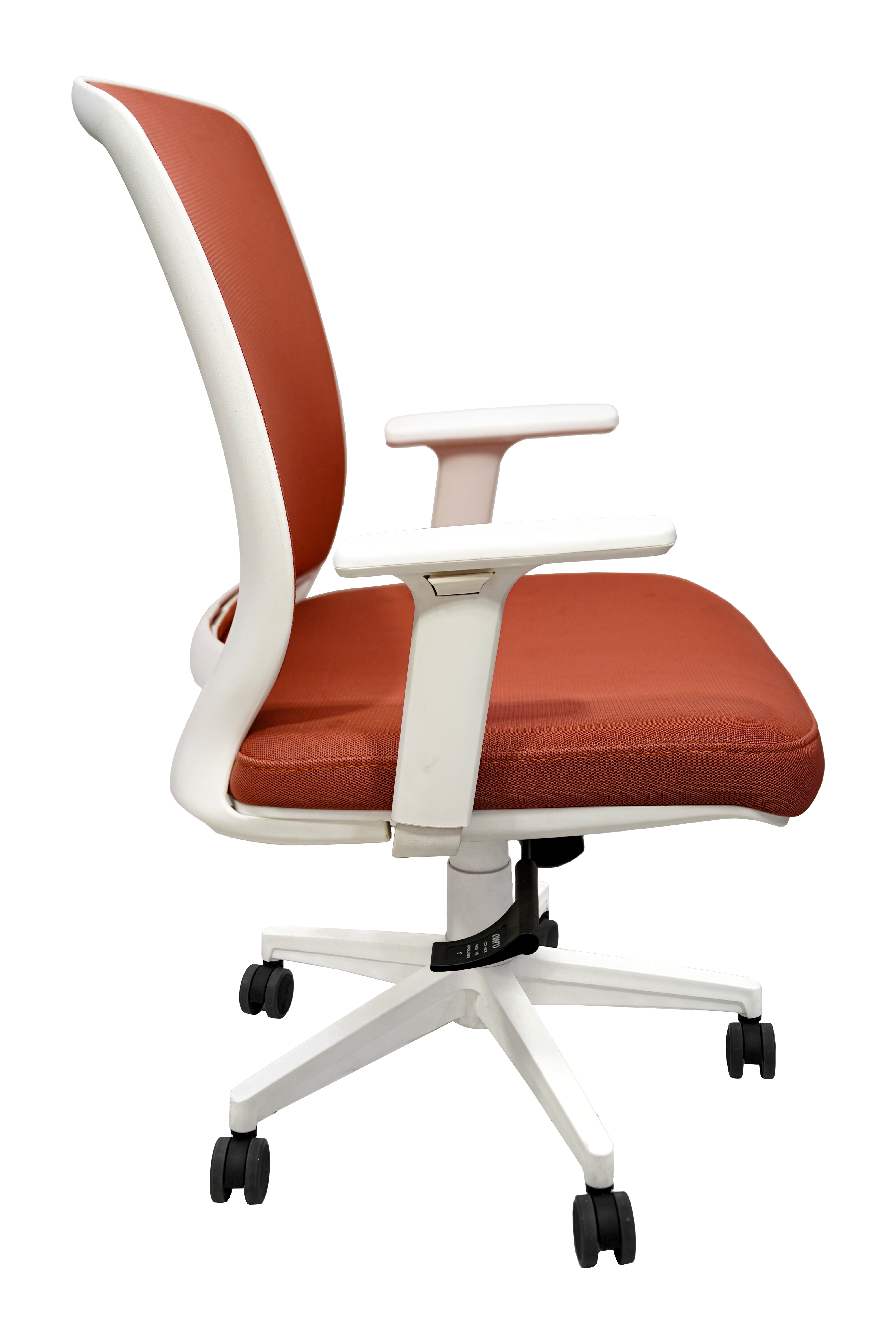 Echo White Chair  Modern White Ergonomic Office Chair