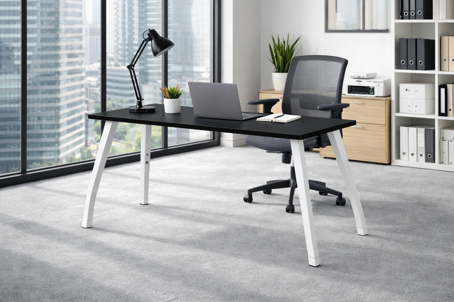 Scala Desk Modern Workspace Desk for Contemporary Offices