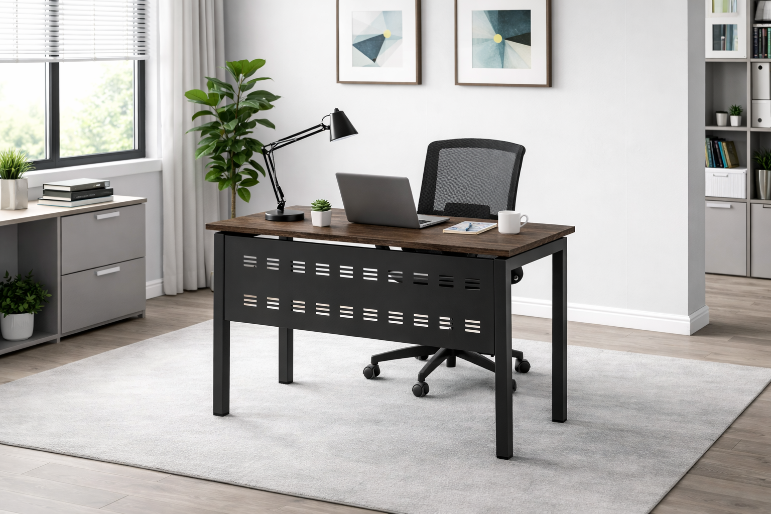 Simple Desk Minimal Modern Work Desk
